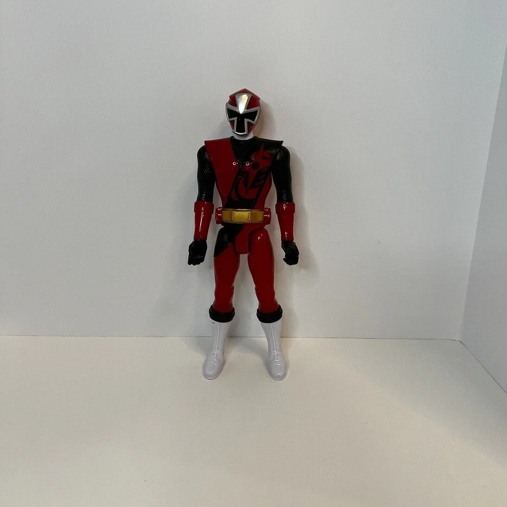 Power Rangers Ninja Steel Red Ranger 12 Inch‎ Action Figure Bandai 70116 2016